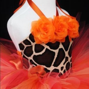Baby girl giraffe costume